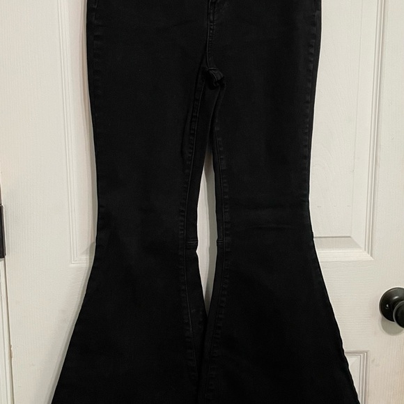 Hammer Jeans Denim - Black Mega Flare Jeans